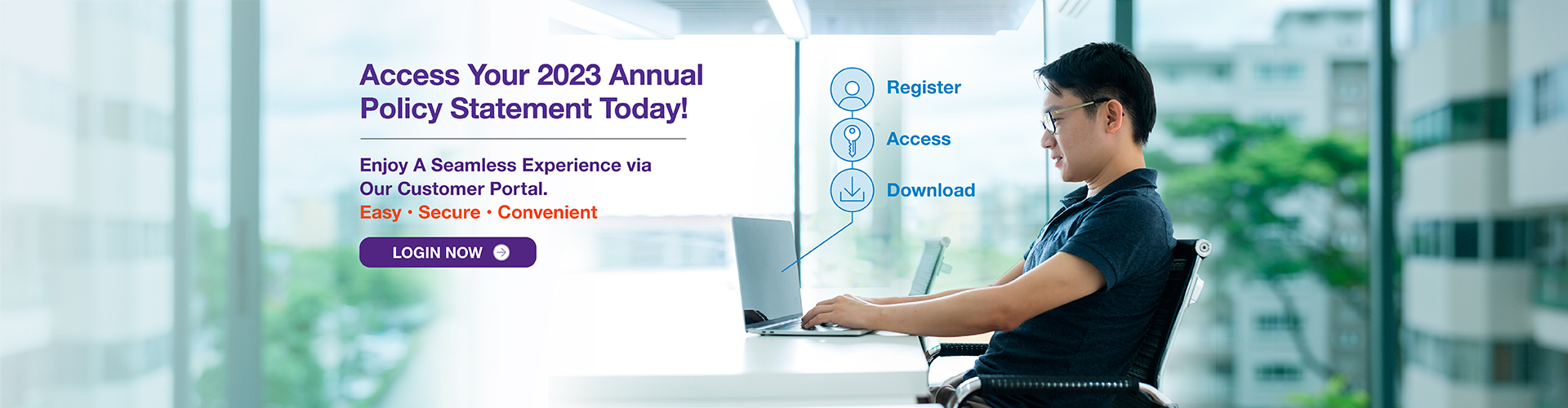 MCIS LIFE Annual Statement 2023 Website Banner